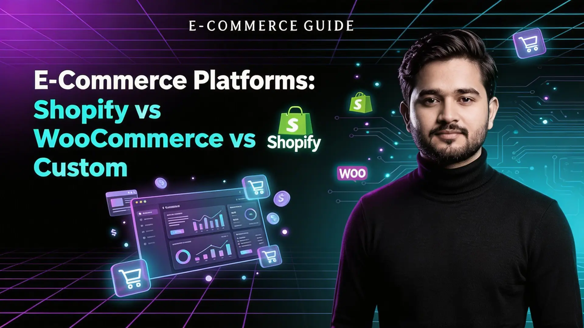 E-Commerce Platforms Compared: Shopify vs WooCommerce vs Custom